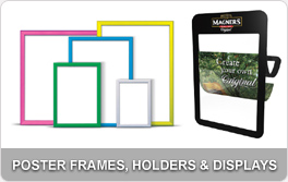 Poster, Frames, Holders and Displays